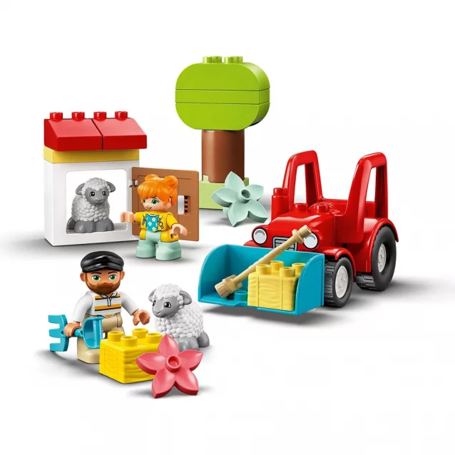 Конструктор LEGO Duplo Сільськогосподарський трактор і догляд за тваринами (10950) - 12