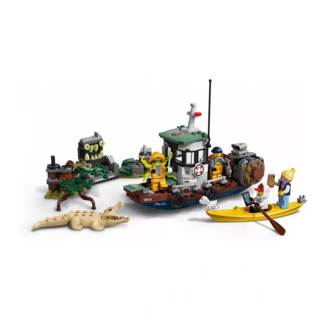 Конструктор LEGO Hidden Side Розбитий Човен Ловців Креветок (70419) - 4