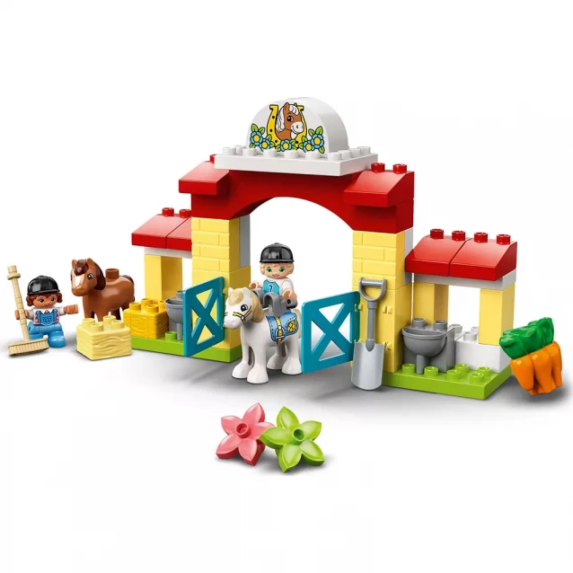 Конструктор LEGO Duplo Стайня і догляд за поні (10951) - 11