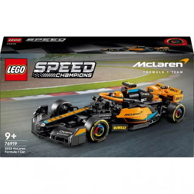 Конструктор LEGO Speed Champions Автомобіль для перегонів 2023 McLaren Formula 1 (76919) - 1