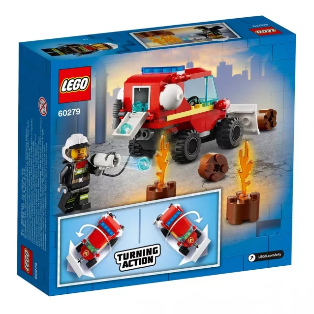 Конструктор LEGO City Пожежний пікап (60279) - 2