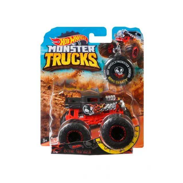 Машинка Hot Wheels Monster Trucks 1:64 в асортименті (FYJ44) - 7