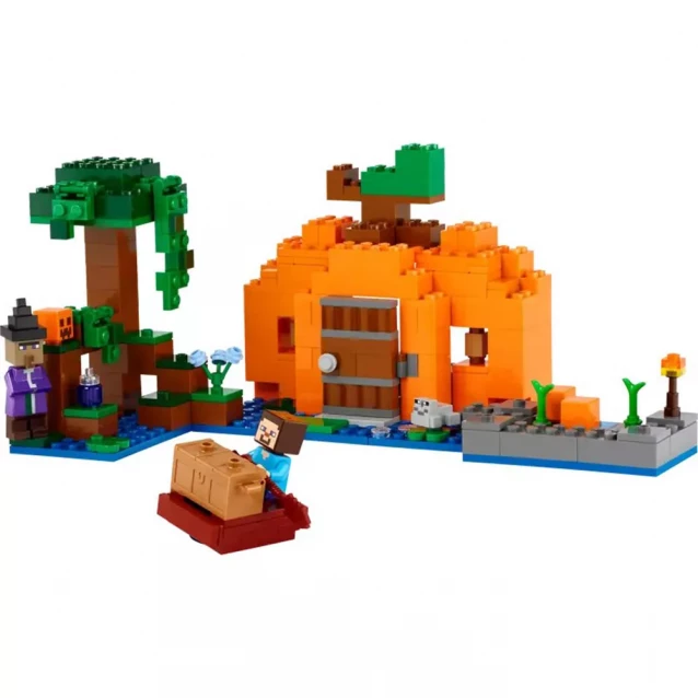 Конструктор LEGO Minecraft Гарбузова ферма (21248) - 3
