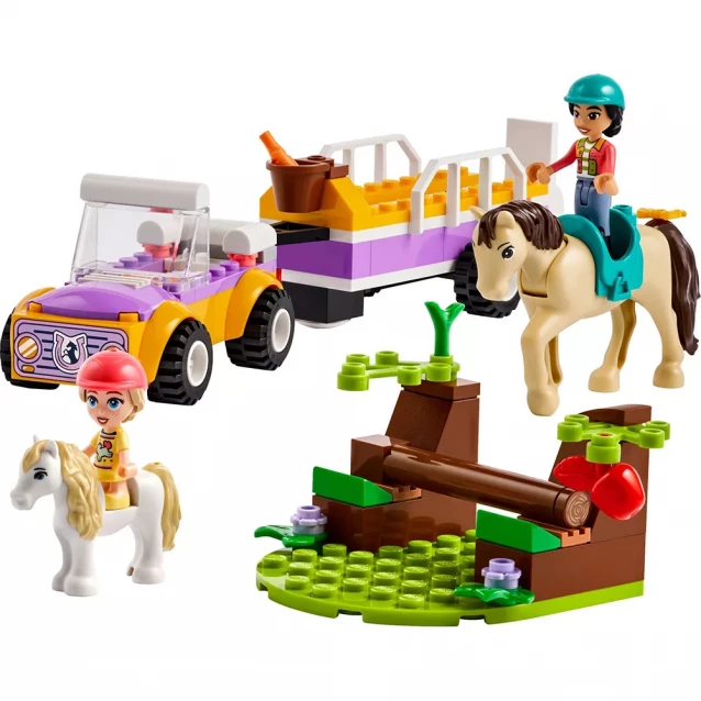 Конструктор LEGO Friends Прицеп для лошади и пони (42634) - 3