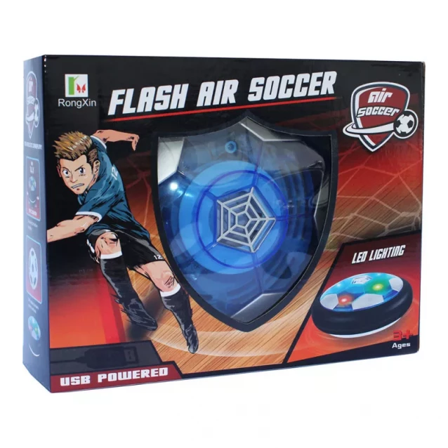 Аэромяч RongXin для домашнего футбола с подсветкой, 14 см (RX3351B) - 3