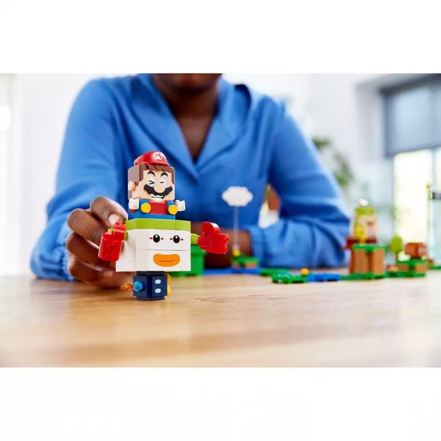 Конструктор Lego Super Mario Додатковий набір Автомобіль-клоун Боузера-молодшого (71396) - 9