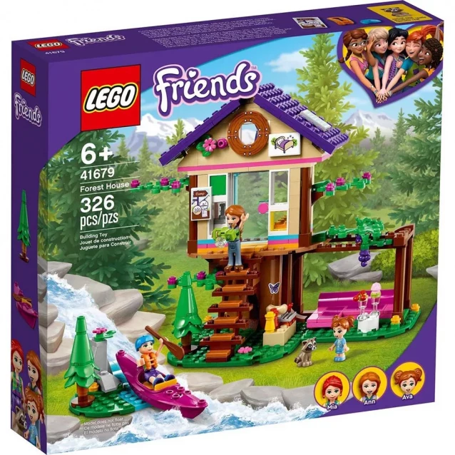 Конструктор LEGO Friends Лісовий Будиночок (41679) - 1
