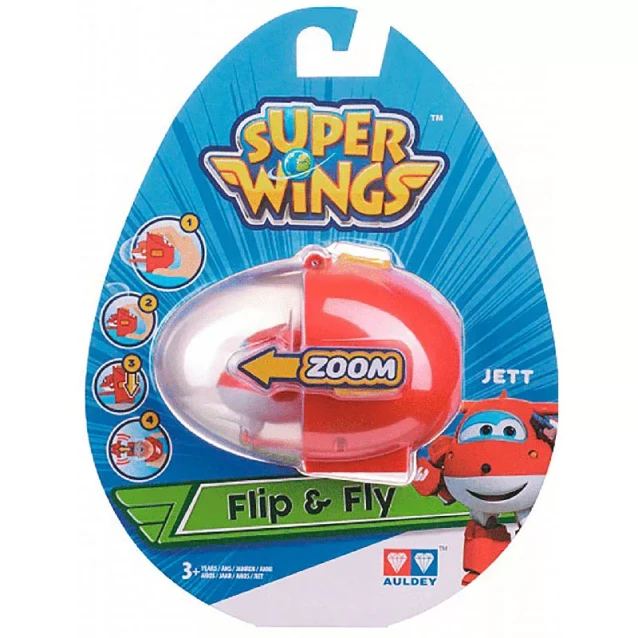 Super Wings Іграшка Jett запускний пристрій К - 1