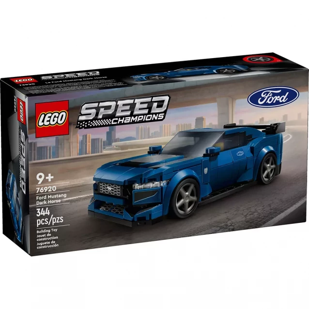 Конструктор LEGO Speed ​​Champions Спортивний автомобіль Ford Mustang Dark Horse (76920) - 1