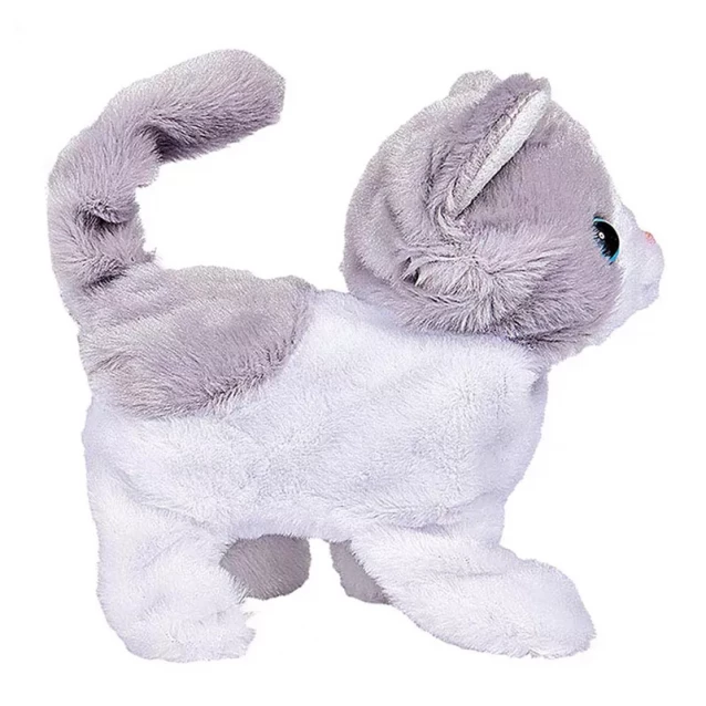CCL М’яка іграшка "Кошеня", що ходить, нявкає та виляє хвостиком, 15 см., 3+ - 3