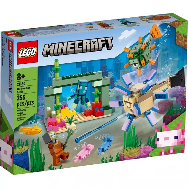 Конструктор Lego Minecraft Битва Стражів (21180) - 1