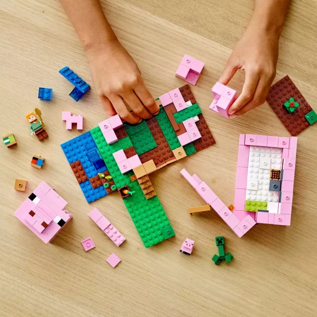 Конструктор LEGO Minecraft Будинок-свиня (21170) - 6