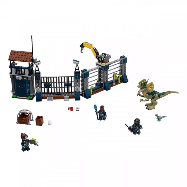 Конструктор LEGO Jurassic World Конструктор Напад Дилофозавра На Блокпост (75931) - 2