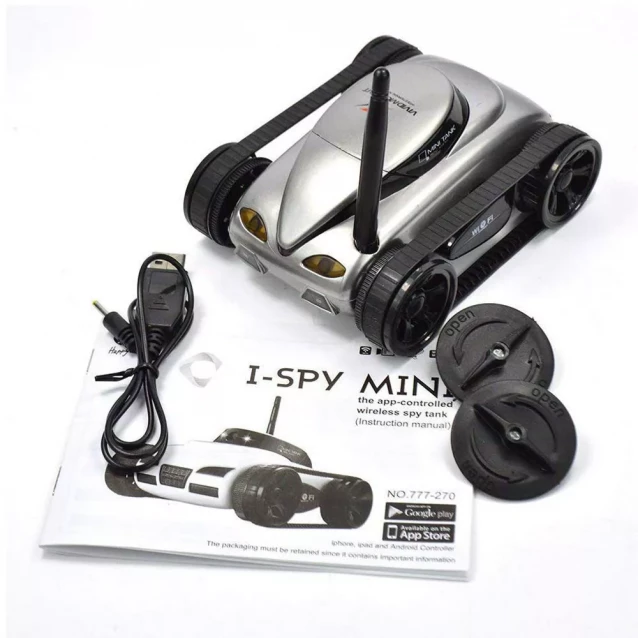 HAPPY COW Танк-шпигун Wi Fi I-Spy Mini з камерою - 3