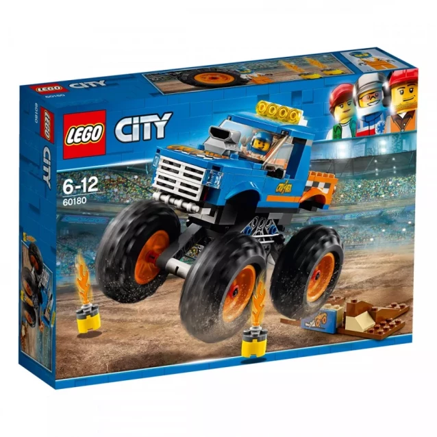 Конструктор LEGO City Вантажівка-Монстр (60180) - 4