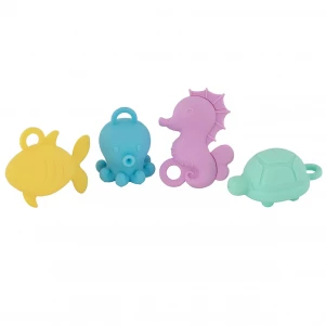 Набор игрушек для ванной Baby Team Морские обитатели (9060) для малышей