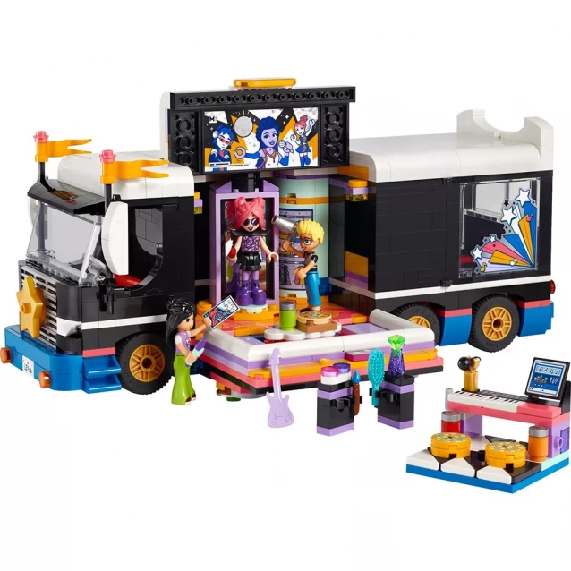 Конструктор LEGO Friends Автобус для музичного туру попзірки (42619) - 3
