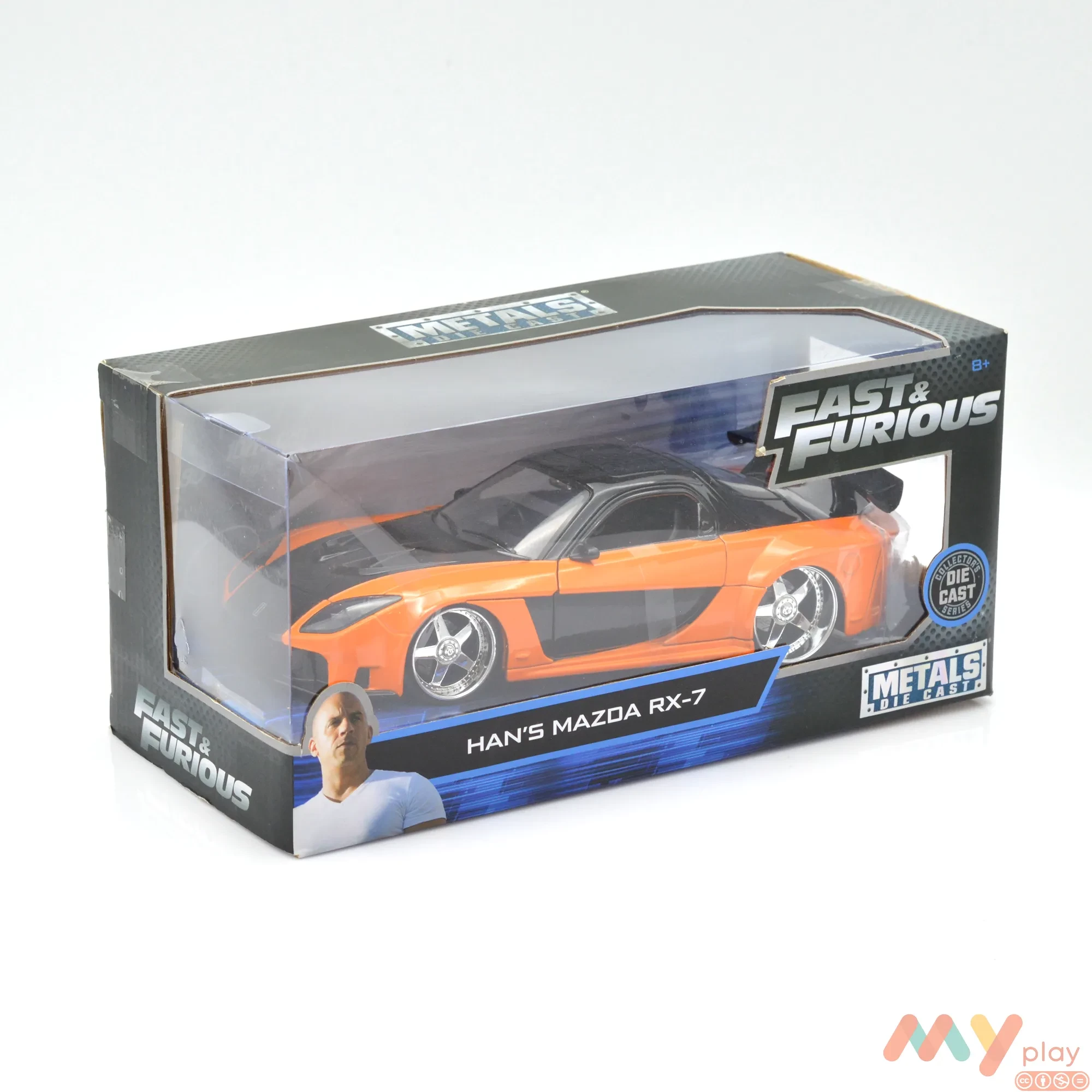 Автомодель Fast&Furious Mazda RX-7 1:24 (253203058) - ФОТО в 360° - 1