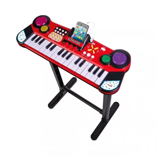 SIMBA TOYS Музыкальный инструмент Клавишные-парта с разъемом для МР3-плеера, 31 клавиша, 67 см, 6 - 2