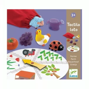 Настільна гра DJECO Лото Ферма (DJ08135) дитяча іграшка