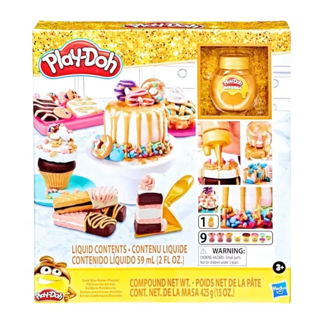 Набір пластиліну Play-Doh Золотий пекар (E9437) - 7