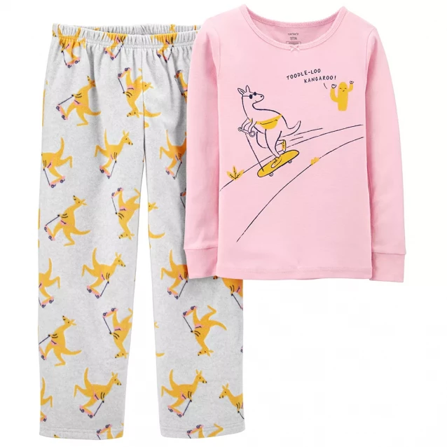Пижама Carter's на флисе для девочки 108-114 см (3M030010_5) - 1