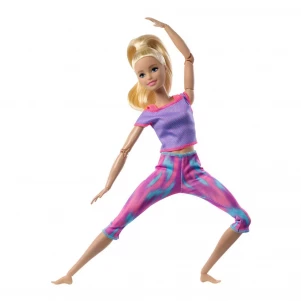 Лялька Barbie Рухайся як я - Блондинка (GXF04)  лялька Барбі