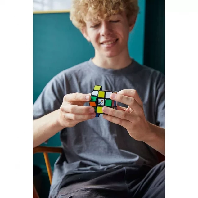 Rubik's Набір головоломок 3х3 КЛАСИЧНЕ ПАКУВАННЯ - КУБИК ТА МІНІ-КУБИК (з кільцем) 6062800 - 10