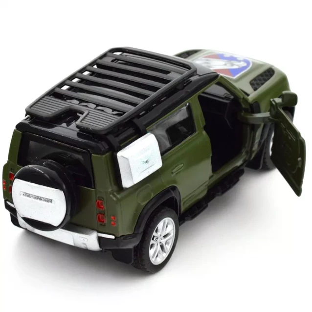 Автомодель TechnoDrive Шевроны Героев Land Rover Defender 25 ОПДБр (250289M) - 10