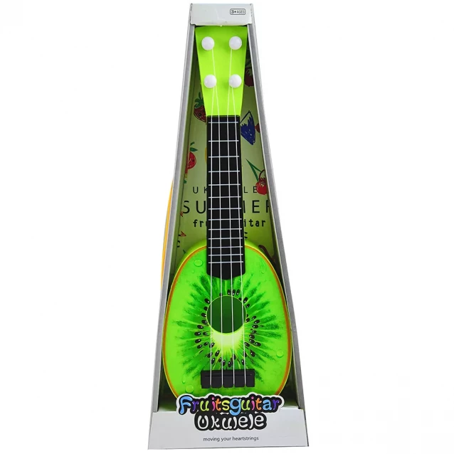 Shantou Іграшка гітара арт. 77-06B5, ківі, у коробці 41.5×15×5.3 см 77-06B5 - 2