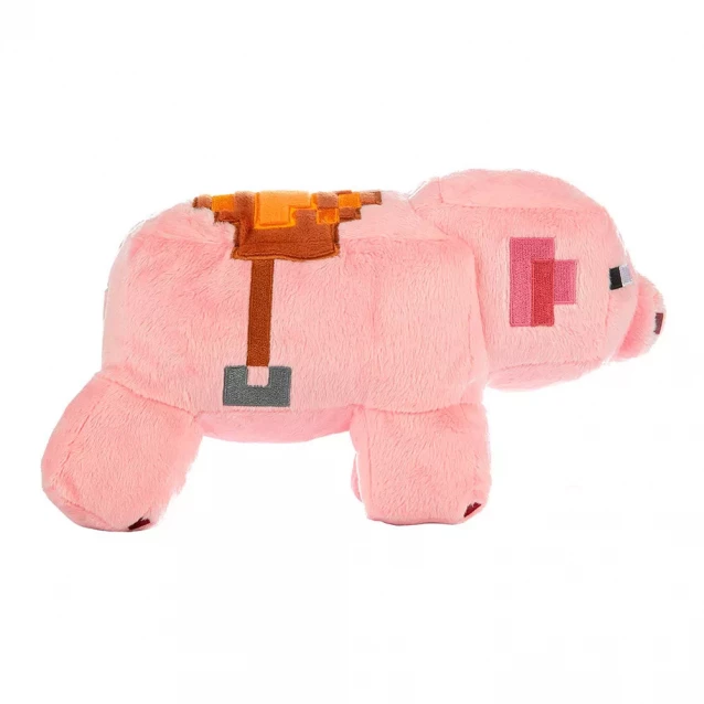 Плюшева іграшка JINX Minecraft Adventure Saddled Pig (JINX-8741) - 2