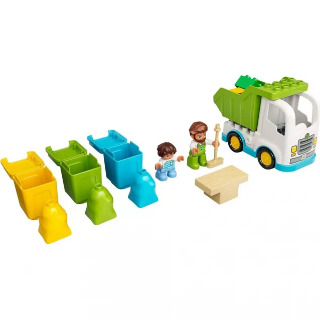 Конструктор LEGO Мусоровоз Да переработки отходов (10945) - 5