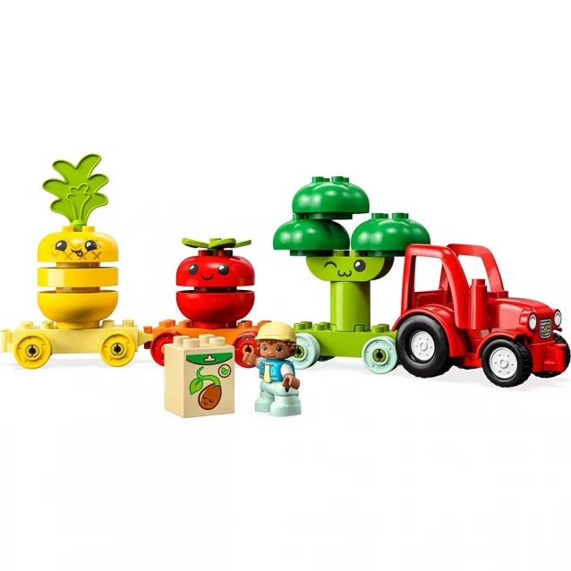 Конструктор Lego Duplo Фрукти та овочі з трактором (10982) - 3