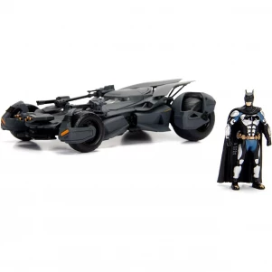 Автомодель Jada Batman Бетмобіль з фігуркою Бетмена 1:24 метал (253215000) дитяча іграшка