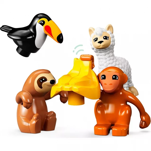 Конструктор Lego Duplo Дикі тварини Південної Америки (10973) - 4