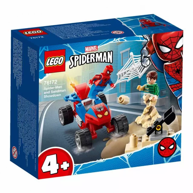 Конструктор Lego Super Heroes Схватка Человека-Паука и Песчаной Человека (76172) - 1