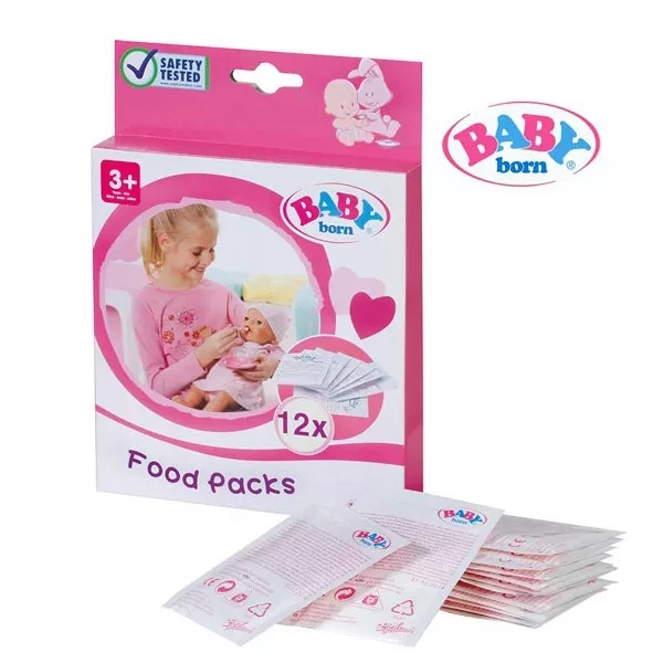 Каша для ляльки Baby Born 12 пакетиків (779170) - 1
