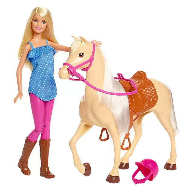 Ляльковий набір Barbie Верхова їзда (FXH13) - 1