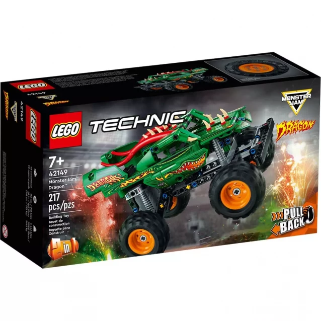 Конструктор LEGO Technic Monster Jam Dragon (42149) - 1