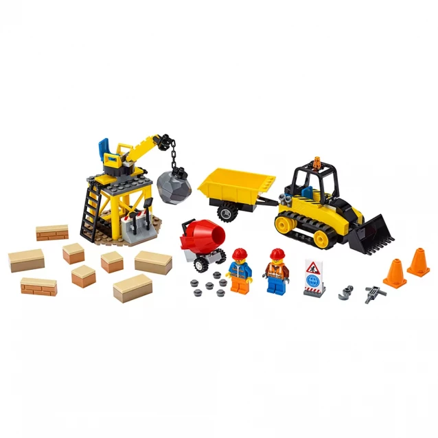 Конструктор LEGO City Строительный бульдозер (60252) - 2