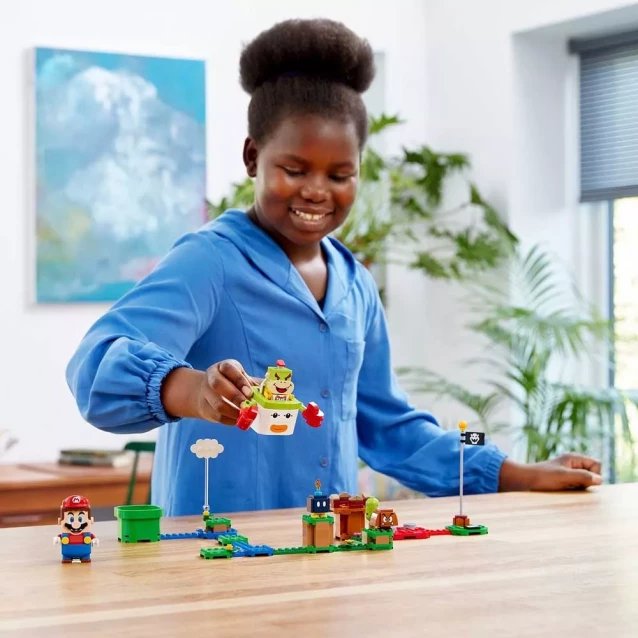Конструктор Lego Super Mario Додатковий набір Автомобіль-клоун Боузера-молодшого (71396) - 8