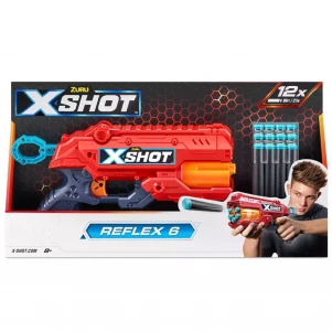 Бластер X-Shot Excel Reflex 6 Red (36433R) дитяча іграшка