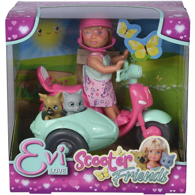 Лялька Steffi & Evi Подорож на скутері з друзями (5733566) - 4