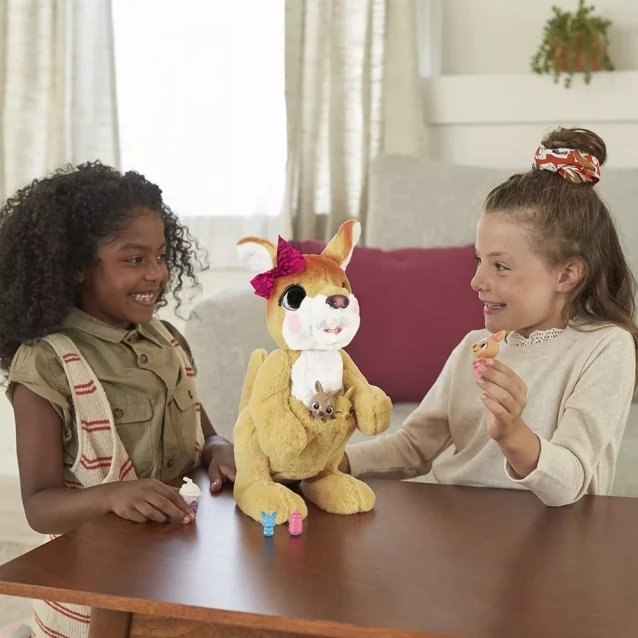 Інтерактивна іграшка FurReal Friends Кенгуру Мама Джозі з дитинчатами (E67245L0) - 9