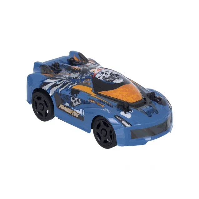 Car R/C RACE TIN Car in a Box with Radio Control, BLUE (YW253102) - 2