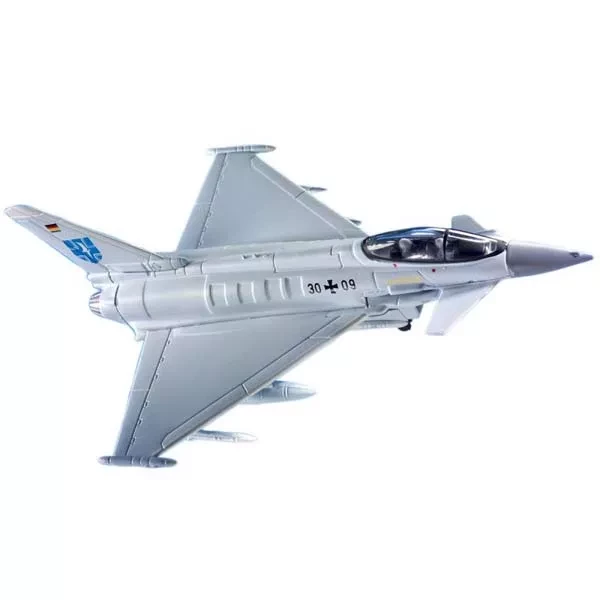 REVELL Самолет 1998г.,Германия/Великобритания/Испания/Италия Eurofighter, 1:100 - easy kit;8+ - 2