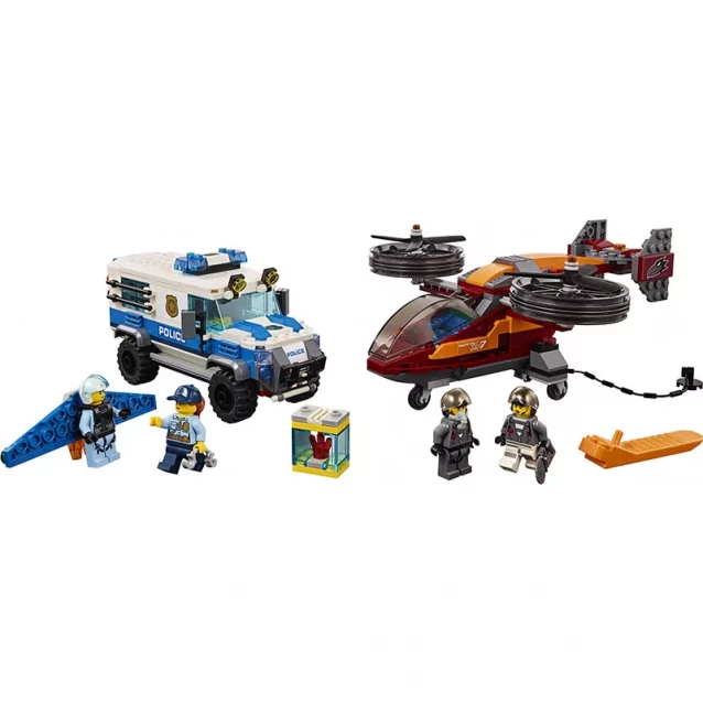 Конструктор LEGO City Воздушная Полиция: Похищение Бриллианта (60209) - 3