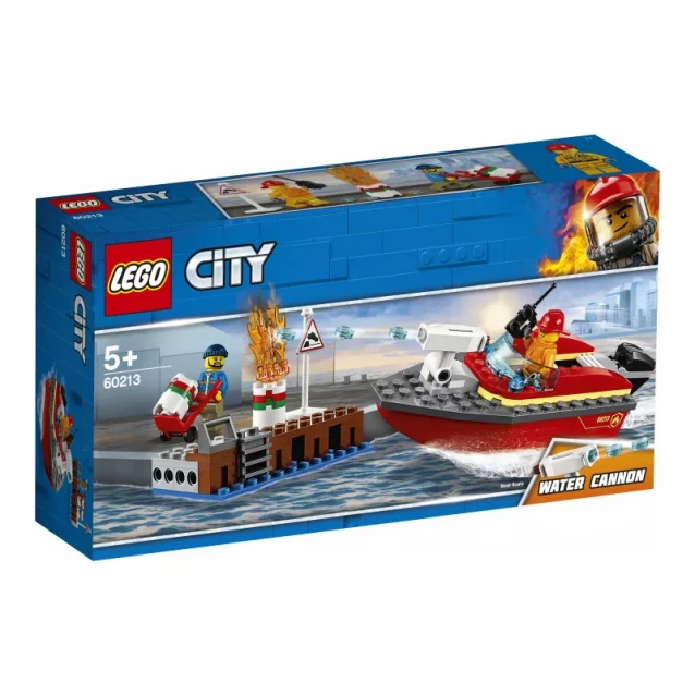 Конструктор LEGO City Пожар На Причале (60213) - 1