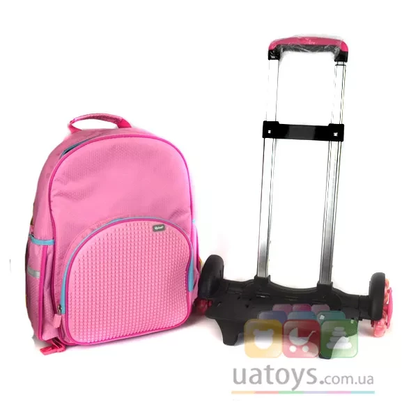 Рюкзак Upixel Rolling Backpack розовый (WY-A024B) - 5