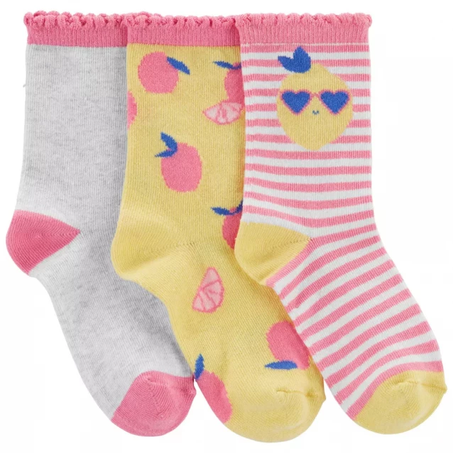 Шкарпетки Carter's для дівчинки 88-105 см 3 шт (2N110910_2T4T) - 1